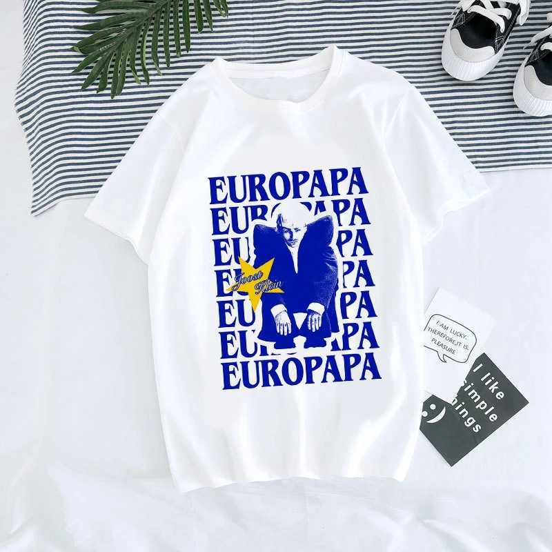 I like Joost Klein casual T-shirt Europapa Harajuku Y2k summer top mens funny manga T-shirt fashion Gothic T-shirt mens CL240913