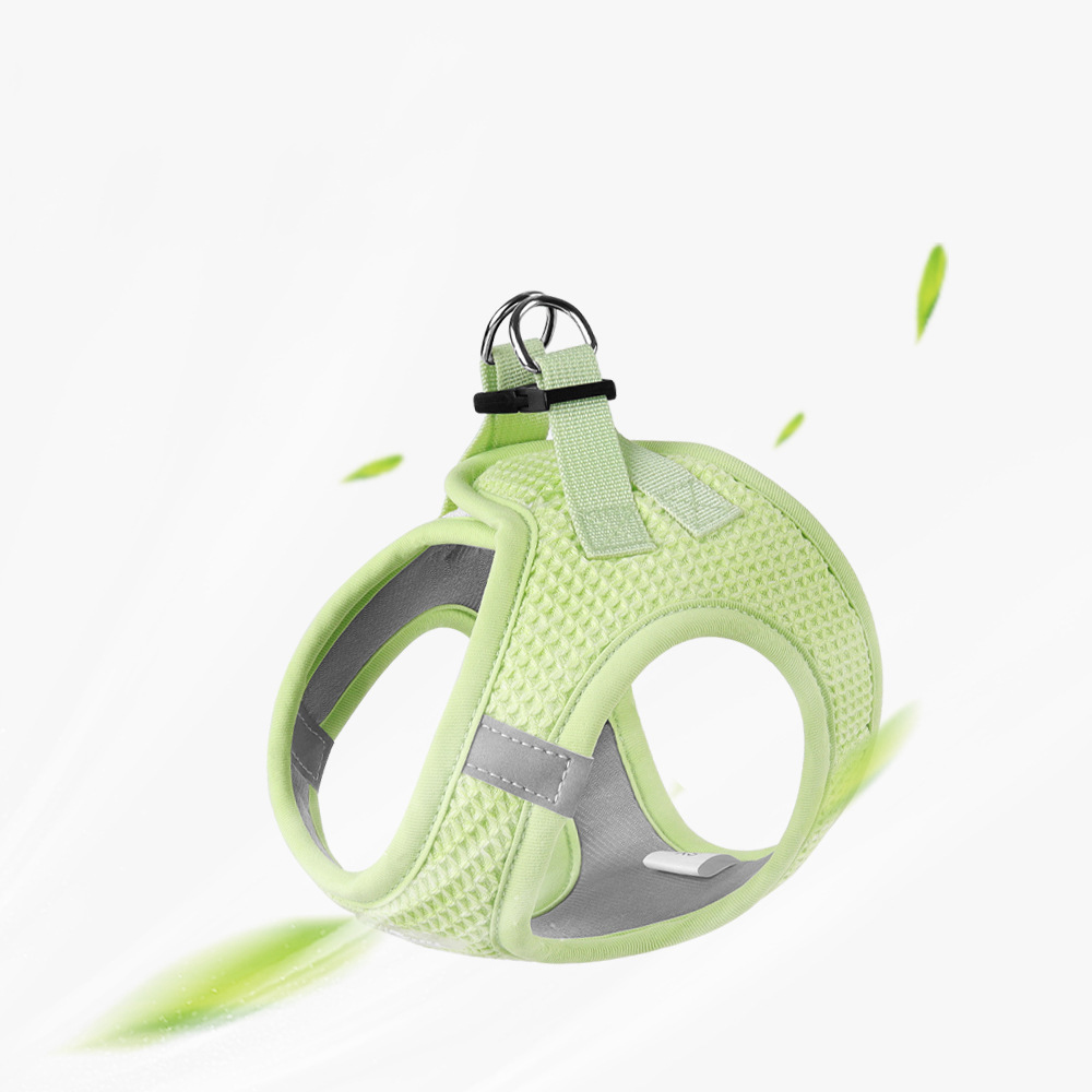 Cat Harness and Leash Set Vest Style Dog Harness Going Out Anti-breakaway Walking Cat Leash Pet Harness Leash for Cats & Puppies