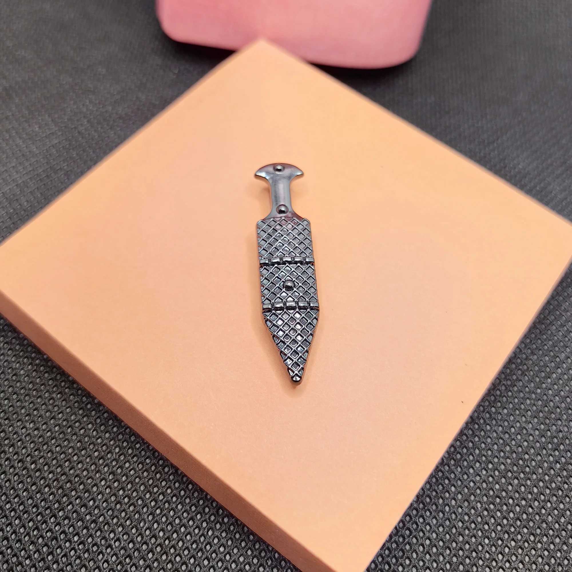 Zinc Alloy Silver Gold Color Tie Clip Omani Style For Men Wedding Necktie Gentleman Bar Muslim Accessories Eid Al Adha GiftsX240914