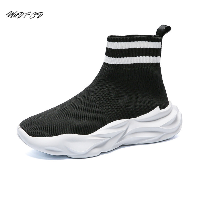 2025 new Men Casual Sneaker Soft Sole Lightweight Running Shoe Fashion Mesh Breathable Height Increased Flat Platform Designer Sock Shoes 25c3 s 52a9