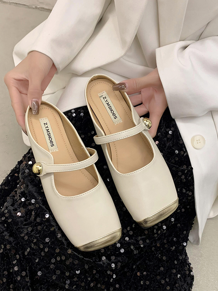Woman Shoes 2024 Cover Toe Slipper Warm Low ck Slides Fur Flip ps Pantofle Winter Flat Designer Plush Rubber New Ba f977