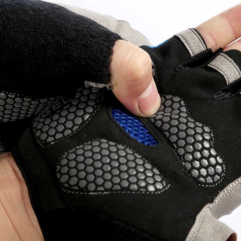 Motorcyclist Gloves for Men Women Cycling Gym Yoga Fitness Training and Exercise Summer Sun Protection Elastic Fingerless Gloves Y240914