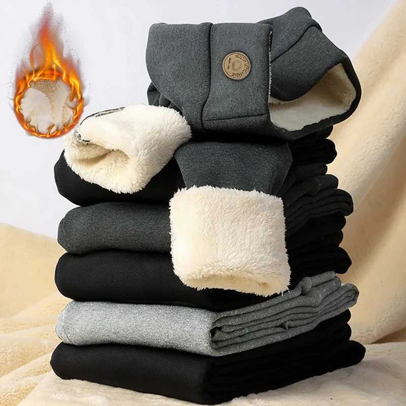 Women Leggings Fleece Lined Velvet Keep Warm Pants High Winter Waist Leggings Women Solid Comfortable Stretchy Thermal Plus SizeX24