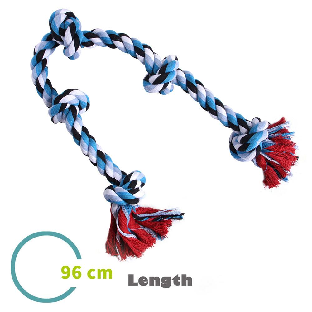Dog Rope Toy For Extra Giant Large Dogs-Indestructible Dog Toy For Aggressive Chewers And Large Breeds 38IN Long