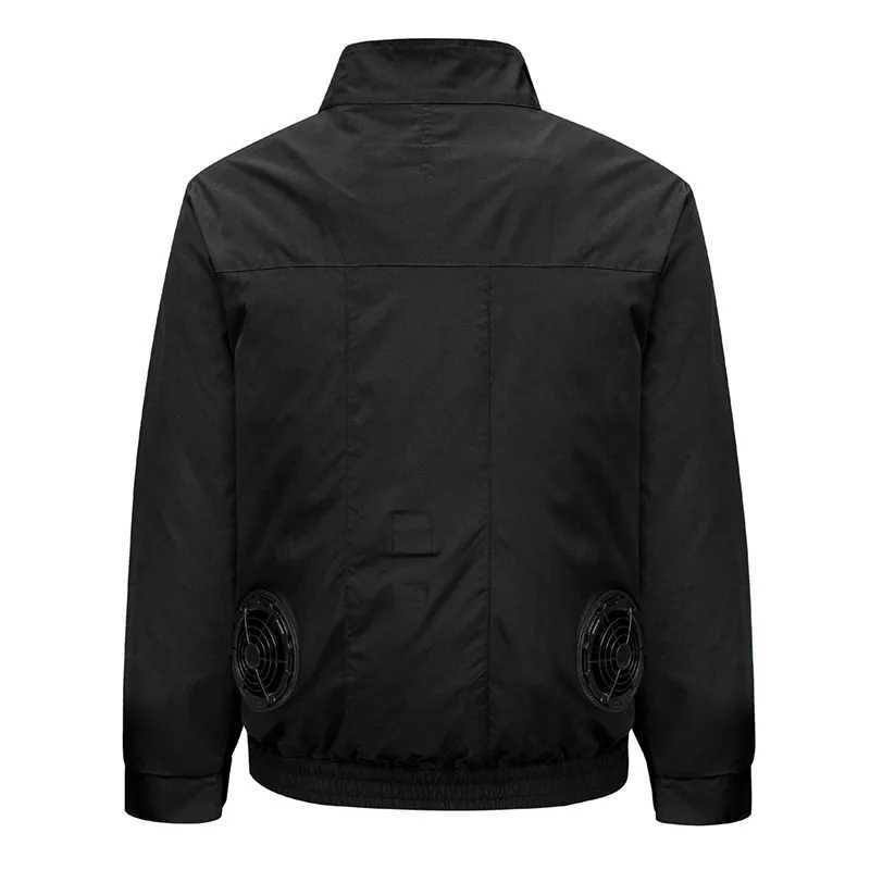 New summer sun protection breathable fan air conditioning outdoor work clothes unisex style F W240914