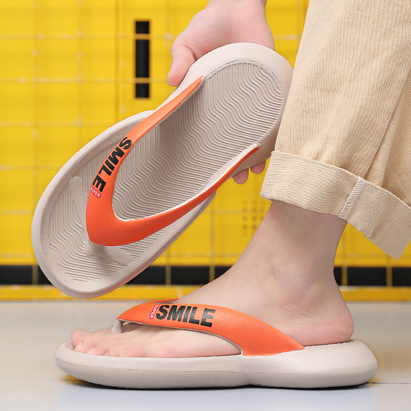 Men's Flip Flops Men Comfortable Slippers Soft Slides Outdoor Indoor Mens Home Slippers Casual Shoes Beach Slippers Flip Flops