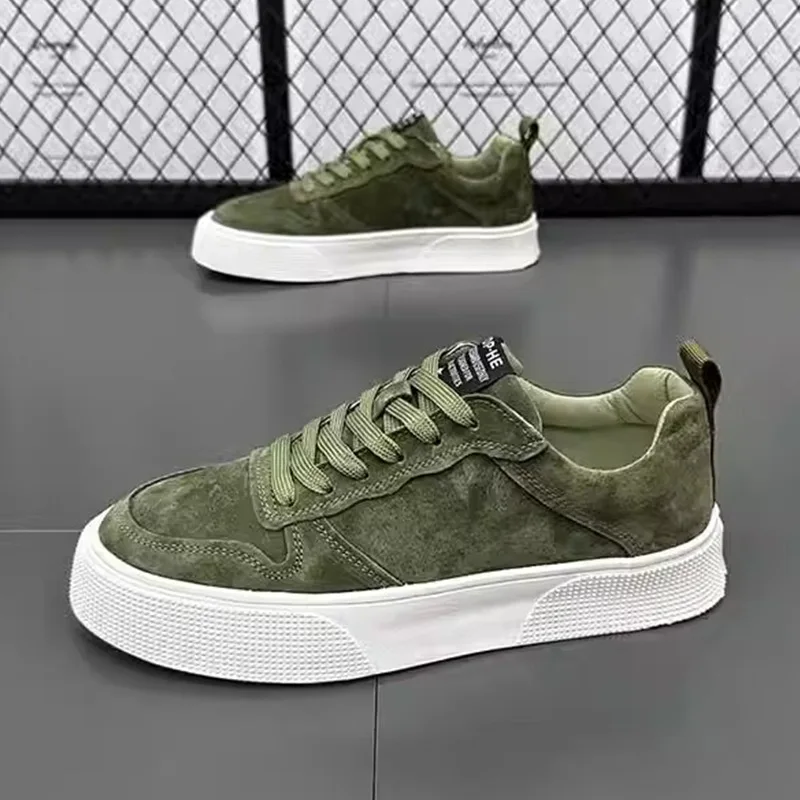 Men's Trendy Flat Shoes Autumn Winter Fashion Lightweight Comfortable Sports Shoes Soft Anti Slip Casual Shoes Travel 2024