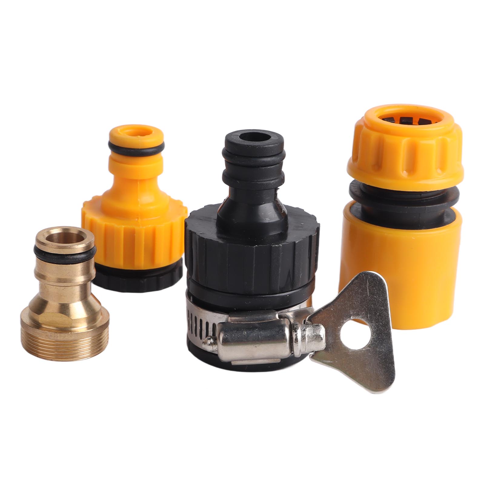 4pcs Water Changer Faucet Connectors Professional Standard Water Changer Faucet Adapter Kit For Water Changer Parts