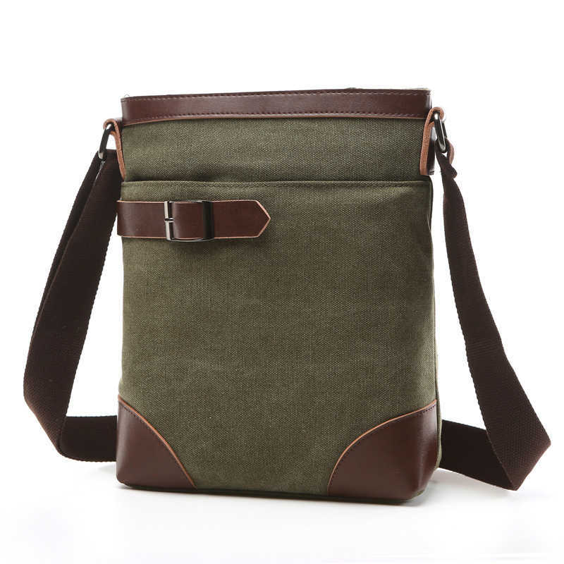 fashionable single shoulder crossbody bag versatile casual street style square solid color canvas single bag 240915
