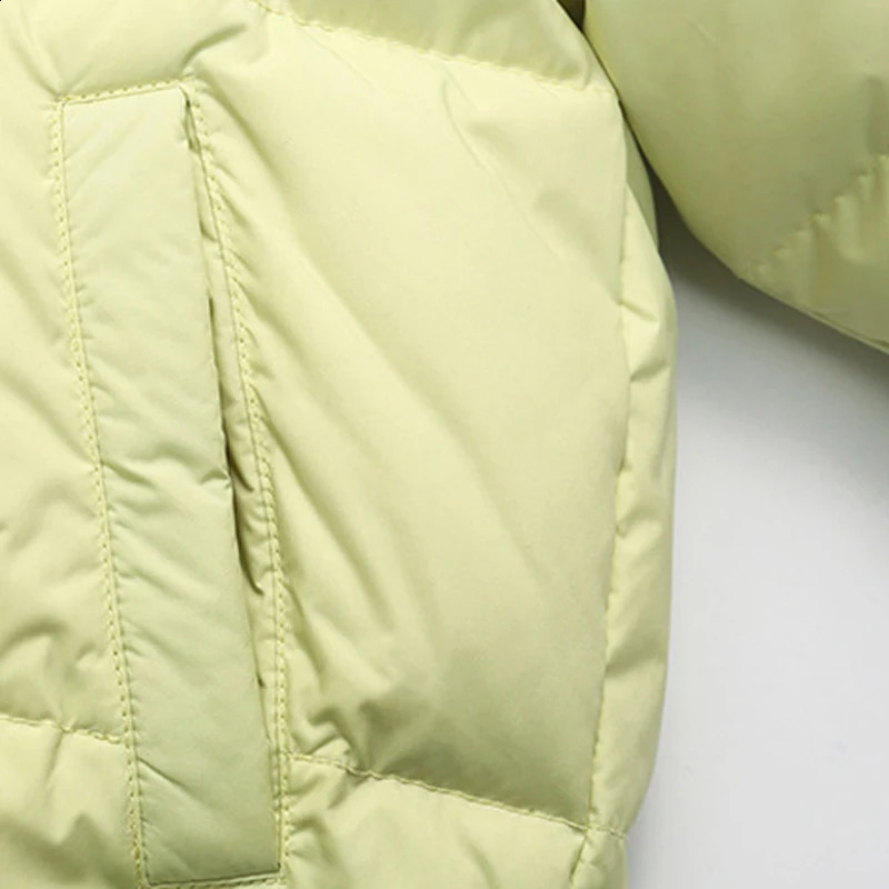 Winter Overalls Jumpsuit for Girls Boy Children Suits Toddler Jackets Kids Snowsuit Down Parka Coat Baby Outerwear With Gloves 240904