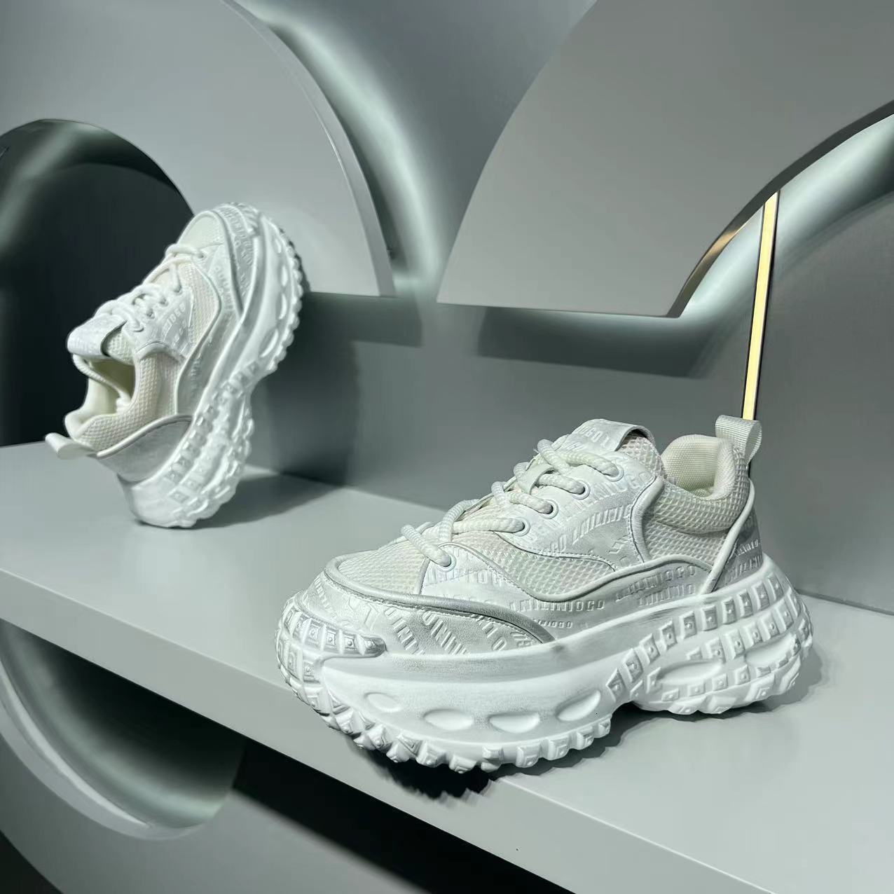 Ddmybear Men's 2024 New Thick Soled Height Increasing Comfortable Trendy Sports Shoes, Fashionable And Versatile Casual Shoes Chinese Brand Shoes