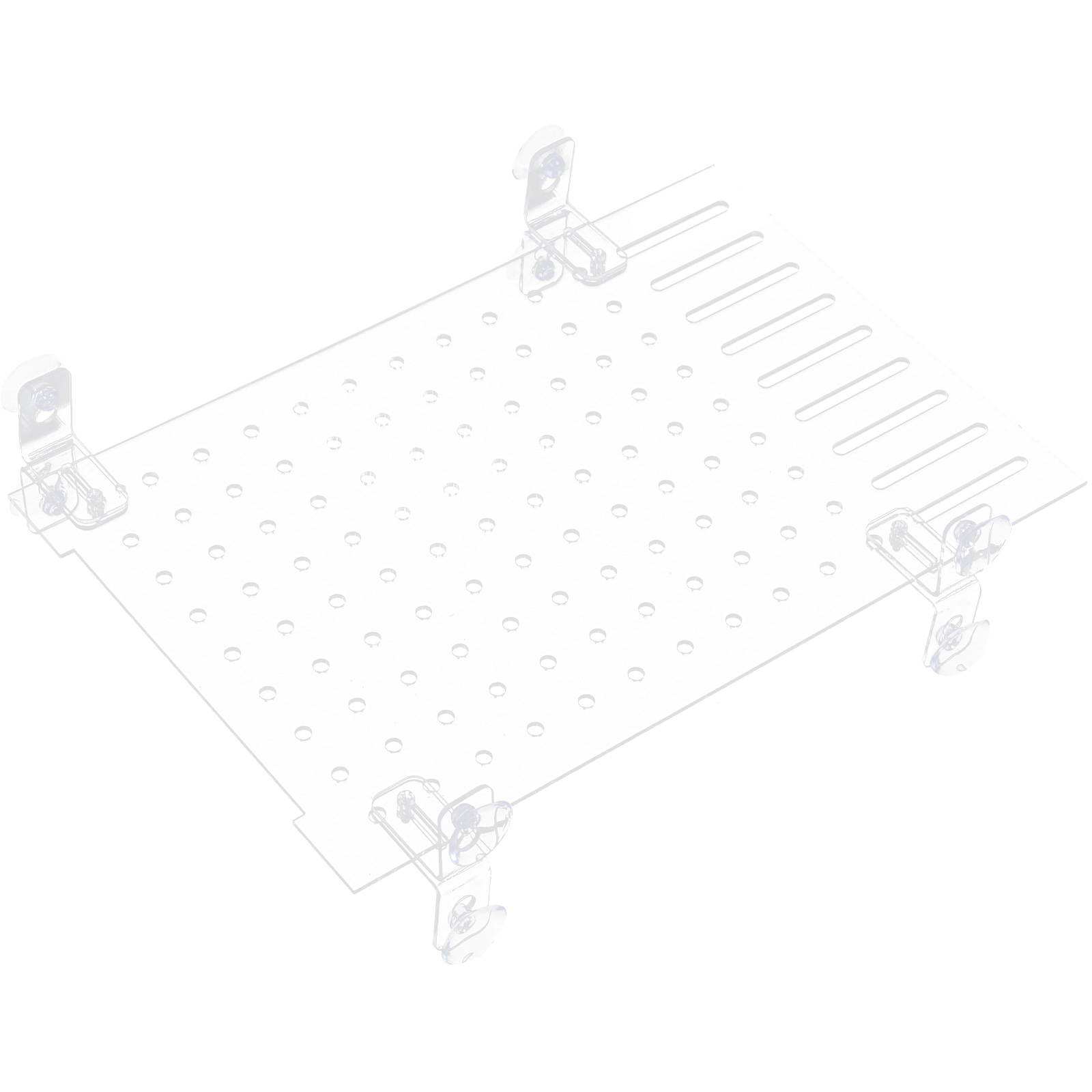 1 Set Acrylic Fish Tank Divider Aquarium Isolation Board Acrylic Aquarium Divider with Suction Cup