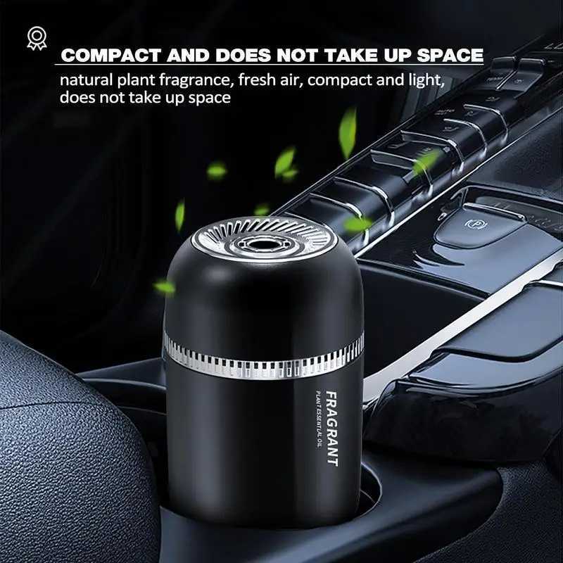 Car Air Freshener Car Air Refresher Home Aromatherapy Baseu Car Diffuser Humidifier Auto Air Purifier Auto Electric Air Diffuser Aroma FragranceL24091