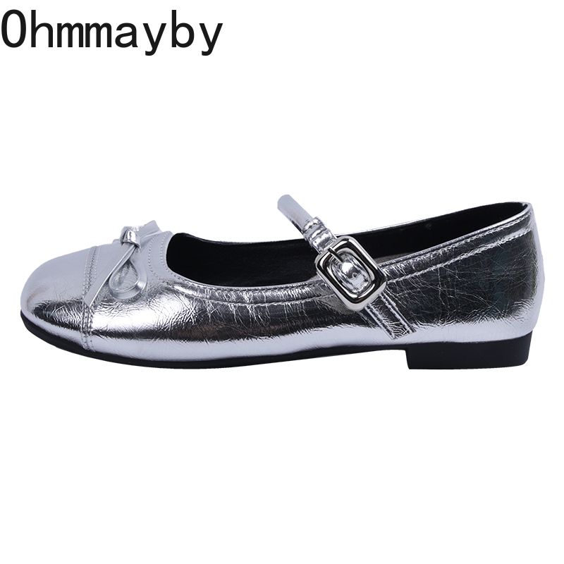 Low Designer Heel Women Mary Jane Shoes Fashion Shallow Butterfly-knot Autumn Ladies Dancing Party New Prom Pumps 7d44