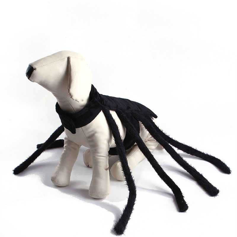 for Dog Cat, Pet Costume Halloween Decorations, Decor Party Supply, Spider Cosplay Costumes with Adjustable Velcro Free shipping