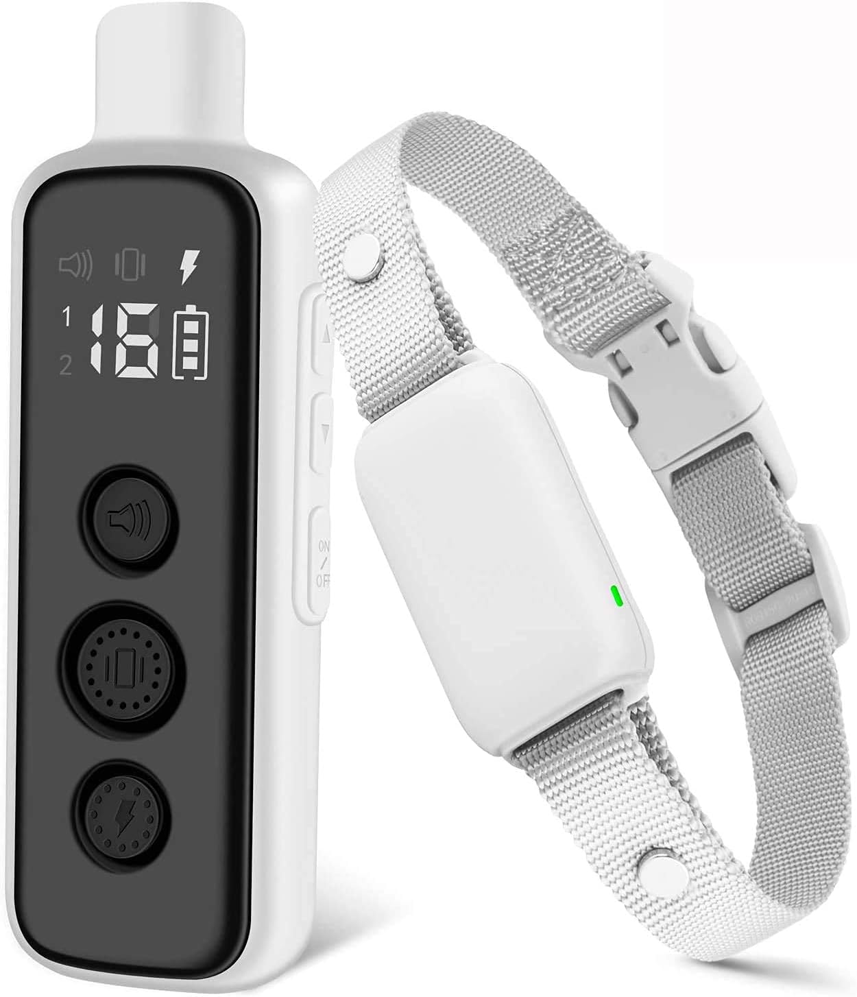 1000ft Remote Electric Dog Training Collar IPX7 Waterproof Swimming Rechargeable Beep Vibration Shock Training Collar