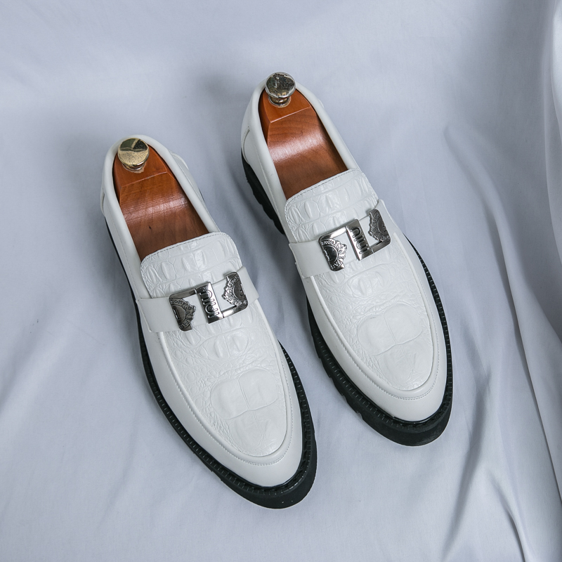 Leather Patent Loafers Men Casual For Gentleman Office Oxfords Dress Formal Shoes Instappers Heren Big Size 45 46 581e mal b67b