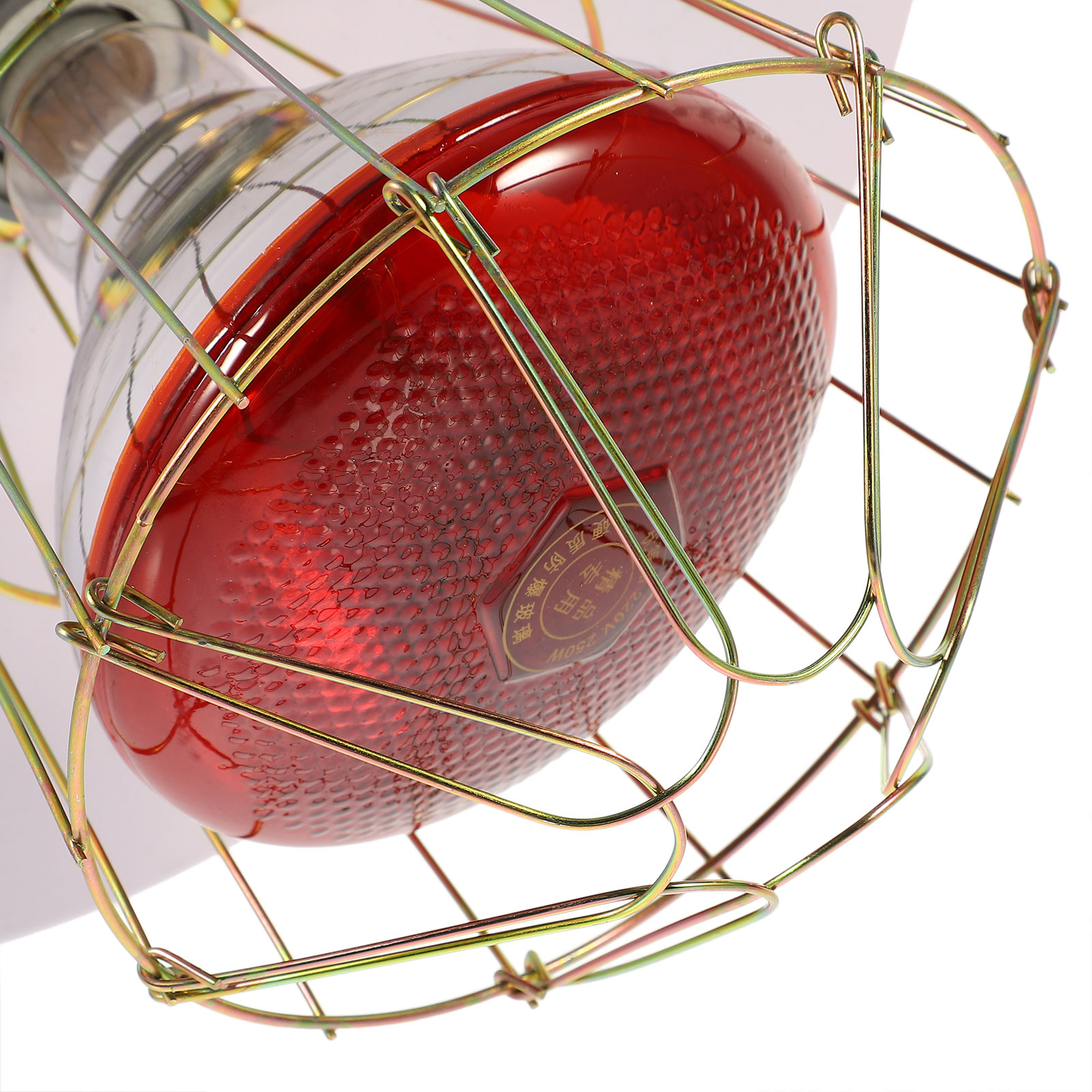 Heat Lamp Set Chicken Heating Pet Cage Warming Livestock Tool The Fence Aluminum Light Warmer Accessory