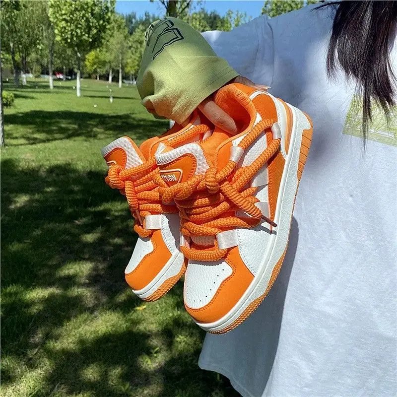 Casual Orange Soda Slip-on Bread Shoes for Women in 2024 4