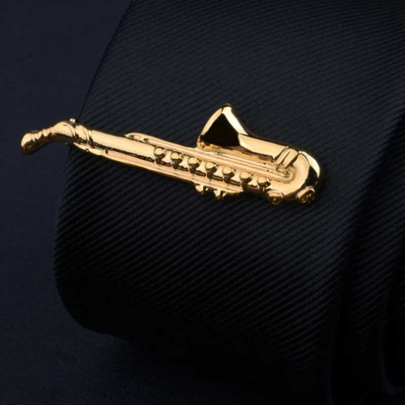 Mens Metal Tie Clip Airplane Beard Pen Guitar Feather Shape Necktie Clips Fashion Business Wedding Party Bar Tie AccessoriesX240914