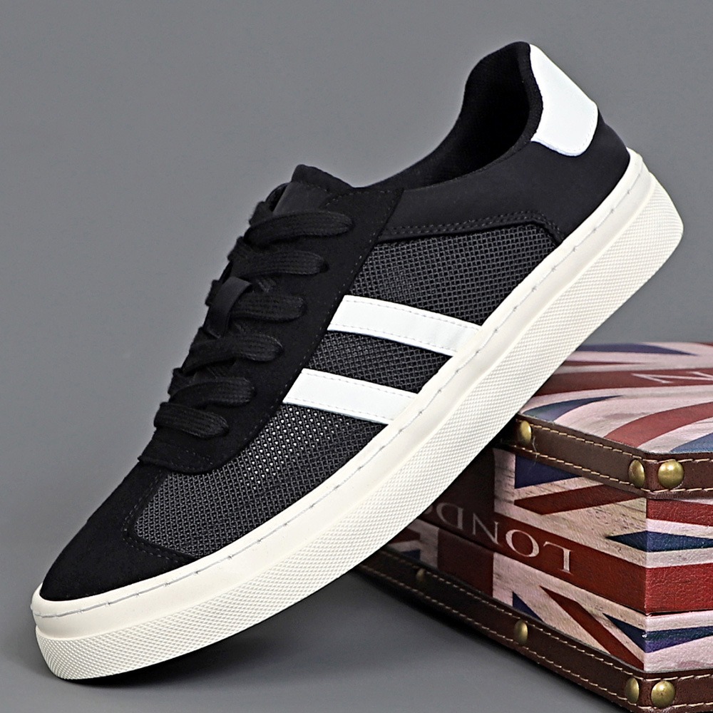 Classic Canvas Shoes Men Flat Shoes Men's Vulcanized Sneakers Shoes Spring Couple Student Casual Lace-up Zapatos Hombre 24075