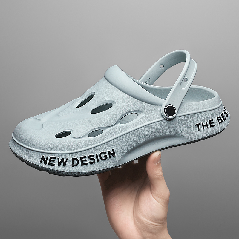 New Men Slippers Sandals Beach Outdoor Clogs Comfortable Indoor Slippers Men Casual Shoes Home Garden Shoes Mens Outdoor Sandals