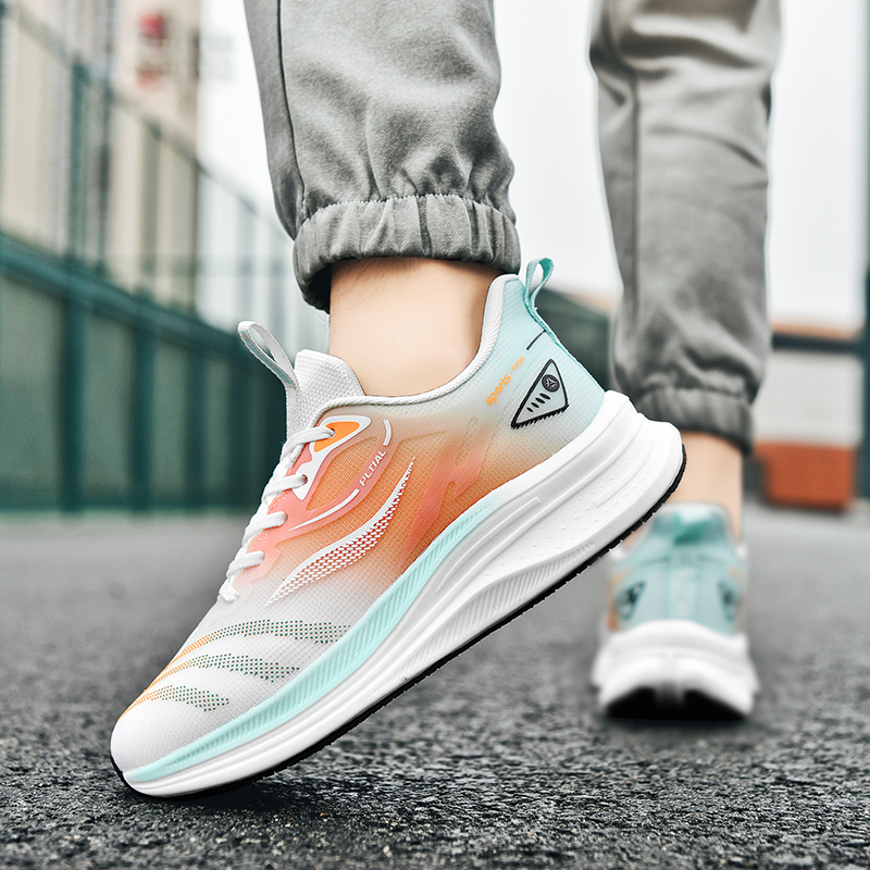Carbon Plate Marathon Air Cushion Sports Running Shoes Men Breathable Lightweight Comfortable Athletic Casual Sneakers Footwear