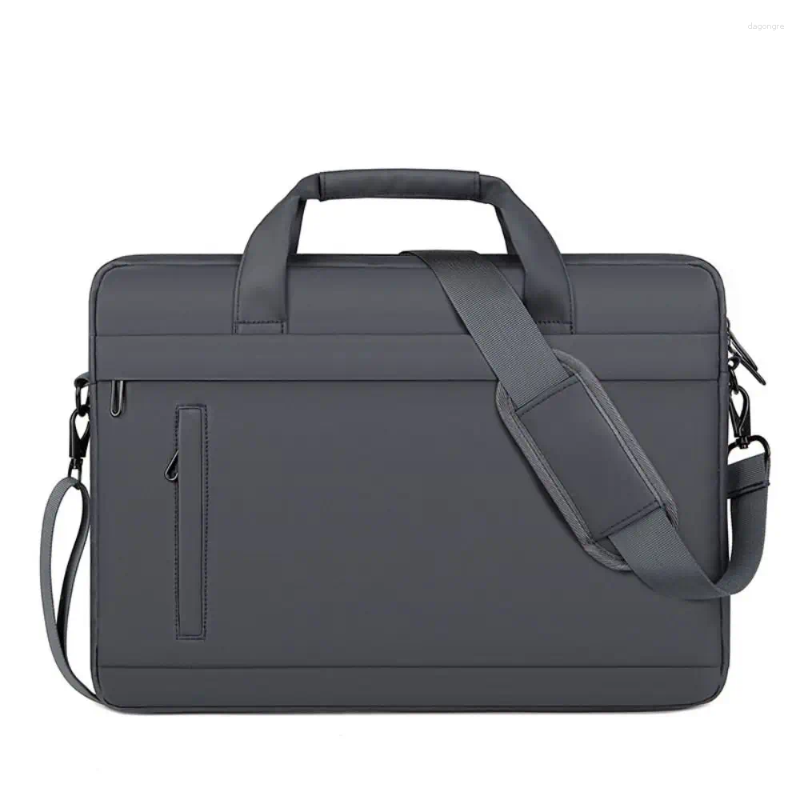 Briefcases Men Briefcase Bag Simple Business Shoulder Messenger Bags Waterproof Office Handbag 15 Inch Laptop