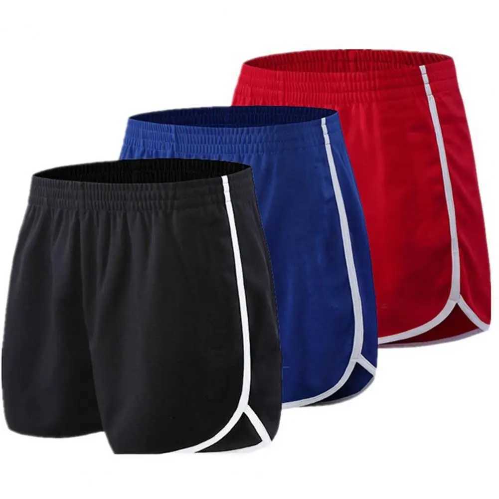 Fitness Shorts Versatile Mens Summer Shorts Elastic Waist Loose Fit Above Knee Length Ideal for Sports Beach Casual Jogging Men Y240914
