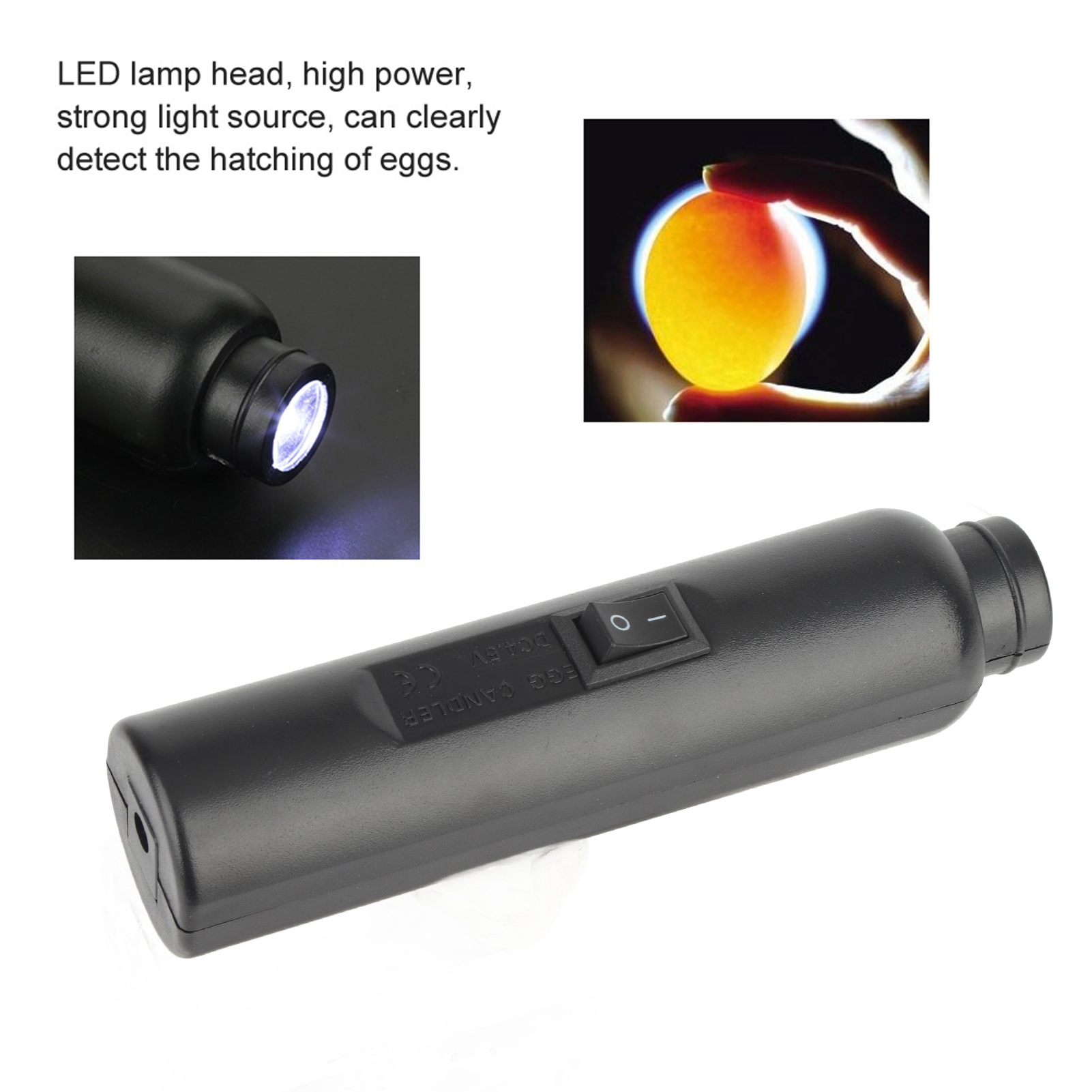 LED Light Egg Candler Tester Auto Mini Lighting Incubator For Experiment Exclusive