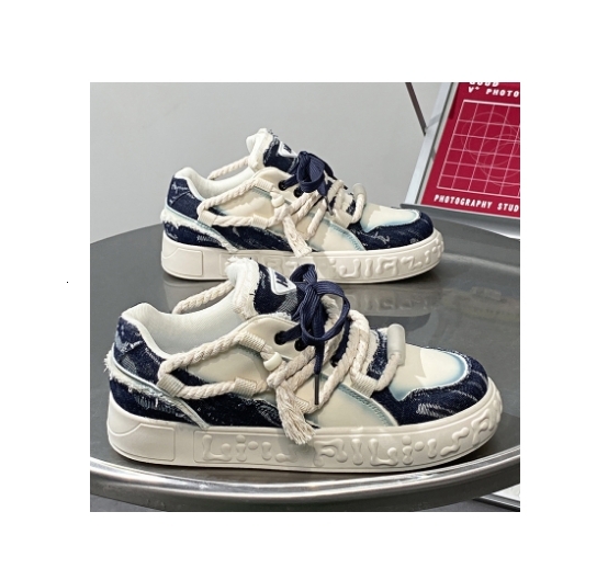 2024 Men's Dreadloc Bread Design Board Comfortable Casual Shoes