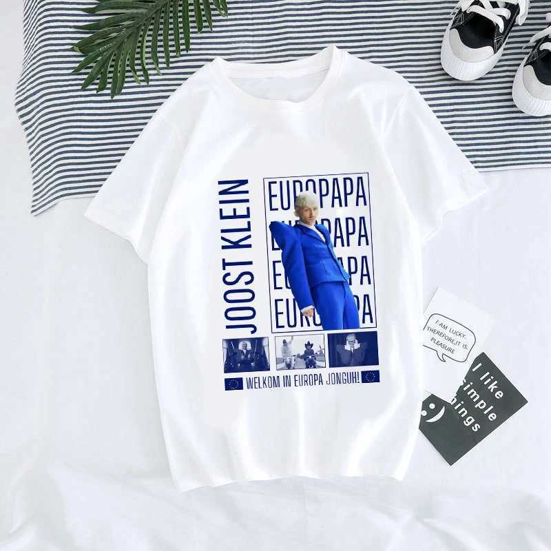I like Joost Klein casual T-shirt Europapa Harajuku Y2k summer top mens funny manga T-shirt fashion Gothic T-shirt mens CL240913