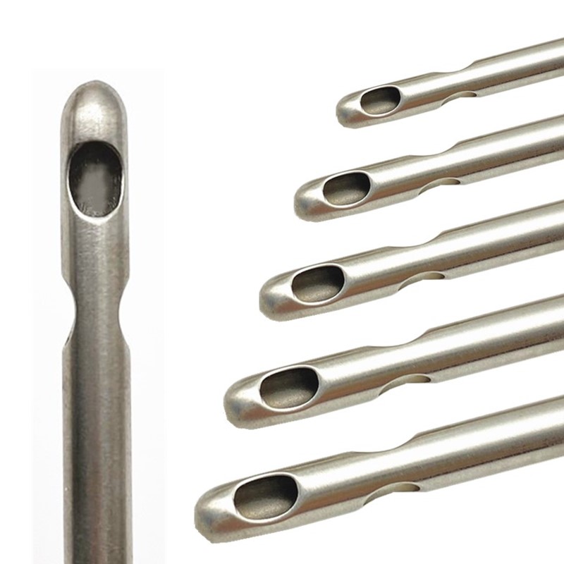 Liposuction Three Hole Transfer Needle Aspirator Stainless Steel Fat Harvesting Cannula