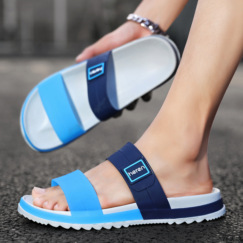 High Quality Men's Slippers Indoor Outdoor Sandals Beach Comfortable Slides Men Casual Shoes Flip-flops Mens Non-slip Slippers