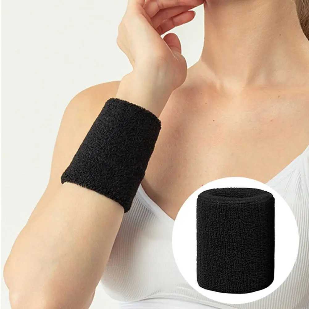 Wrist Support Towel Sports Wristbands Tennis Sweat Bands Basketball Volleyball Wrist Guard Quick Dry Athletic Exercise Wrist Brace Sweatbands z240913