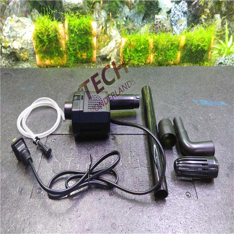 Submersible pump for aquarium multifunction water pump fish tank bomb oxygen fish tank mute filter pump R3 380