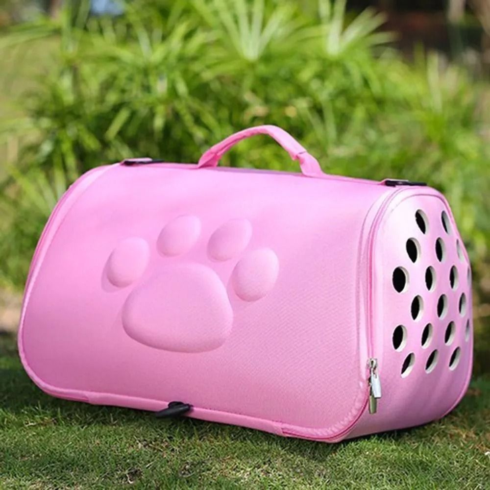 New Breathable Pet Carrier Folding Portable Small Dogs Handbag Puppies EVA Cat Bag