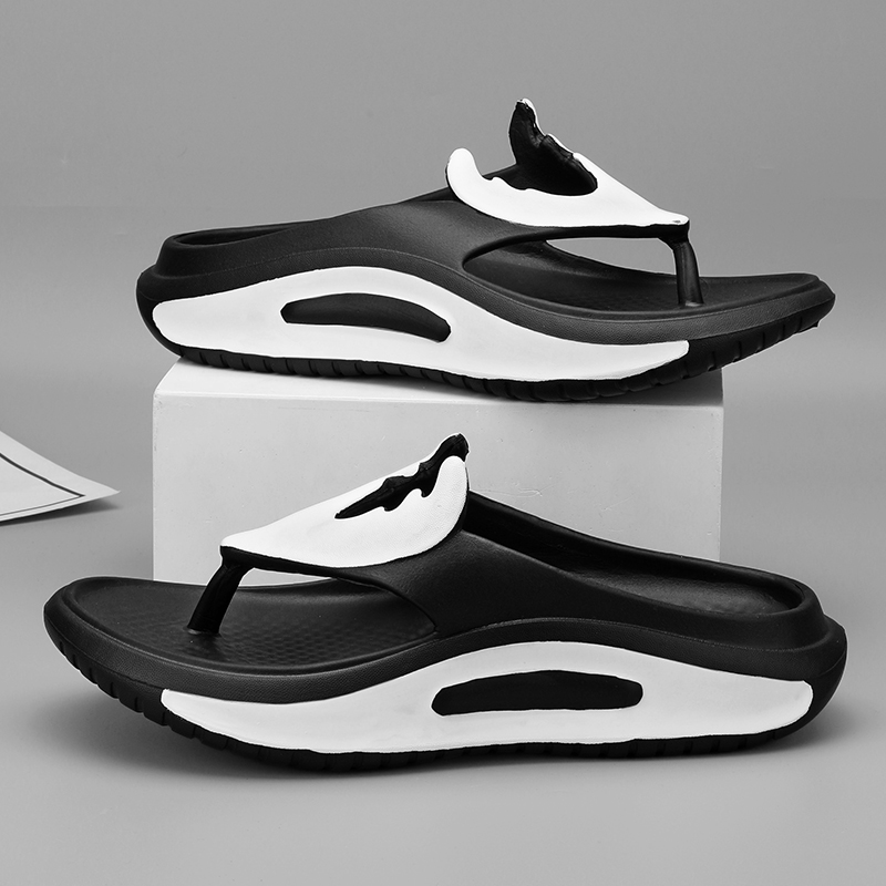 Fashion Men's Slippers Outdoor Indoor Flip Flops Soft Sole Slides Comfortable Men Women Beach Sandals Non-slip Home Slippers
