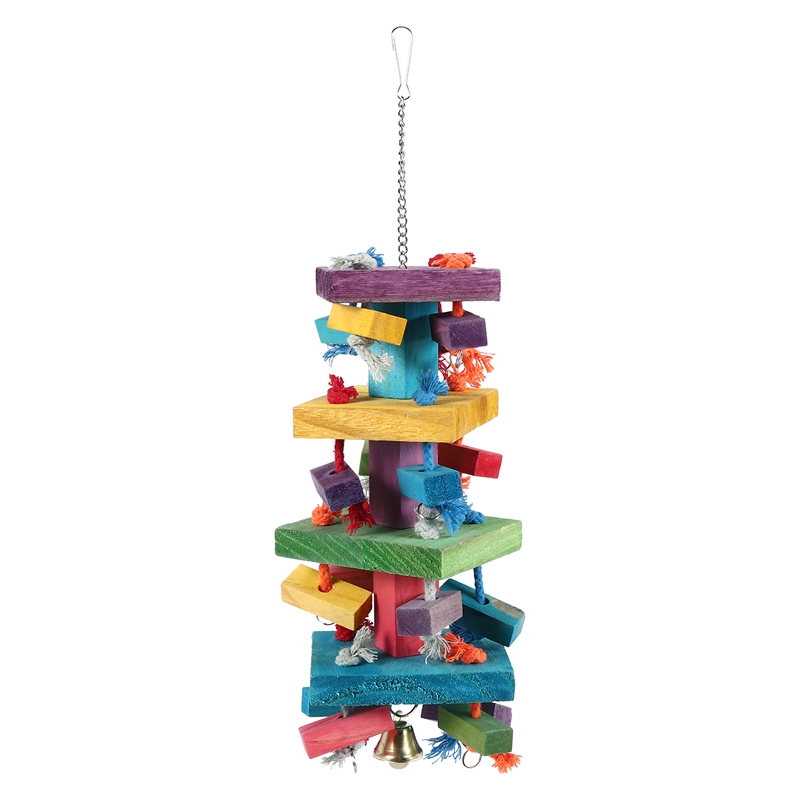 AAAC-Bird Chewing Toy Large Medium Parrot Cage Bite Toys African Grey Macaws Cockatoos