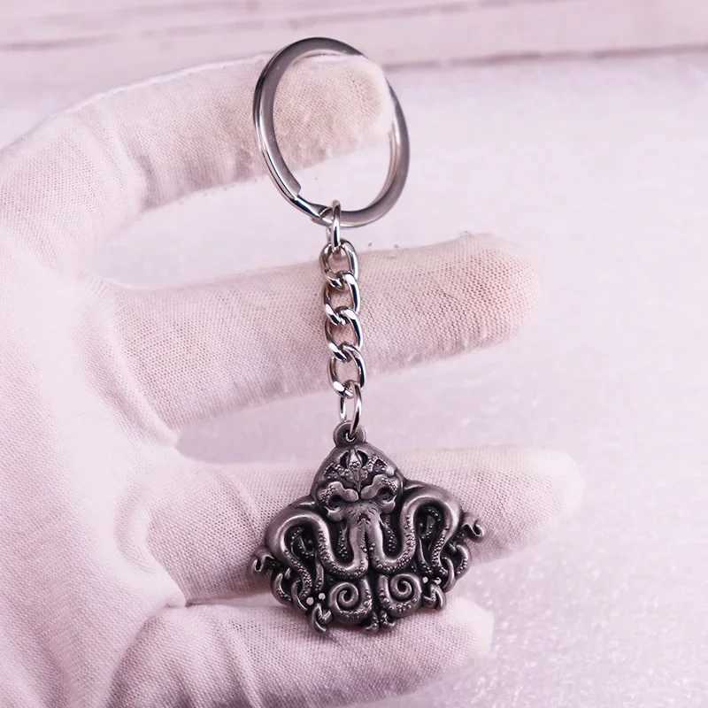 Superior Quality Octopus Tentacles Fiction Game Exaggerated Horrific Metal Enamel Pin Lapel Badge Brooch Jewelry Gift For FriendX240914
