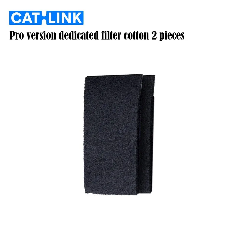 CATLINK Automatic Cat Toilet Activated Carbon Filters Cotton Specialized Pro Litter Box Deodorization Cats Accessories Supplies