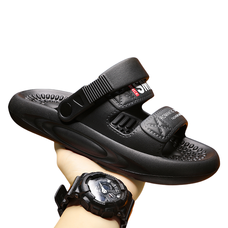 Men's Slippers Outdoor Sandals Beach Massage Comfortable Slides Thick Soft Clogs Water Shoes Men Casual Shoes Men Home Slippers