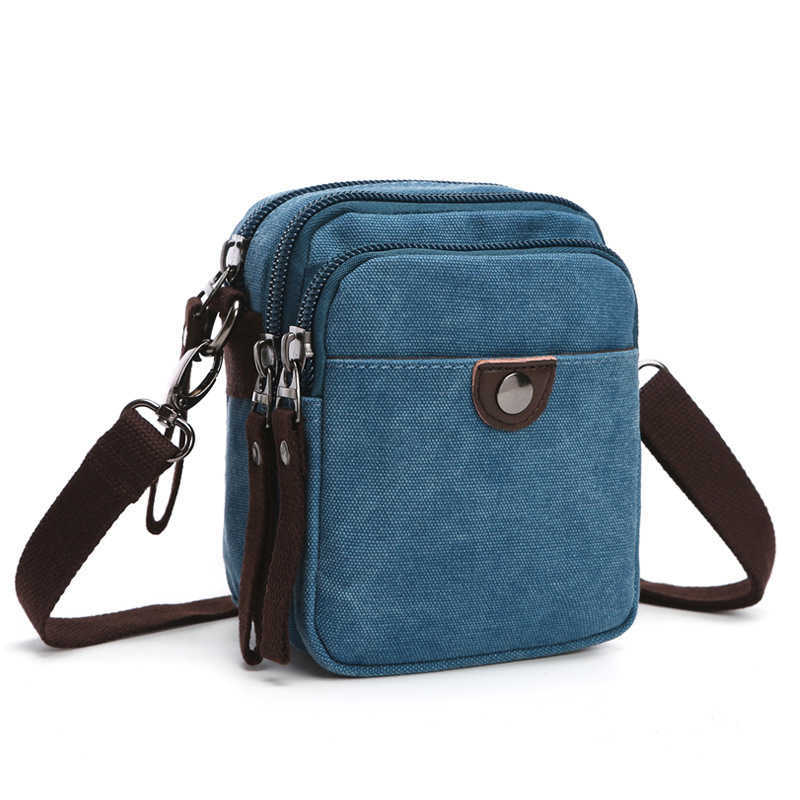 fashion leisure bag Single Shoulder Messenger Bag waist bag zero wallet multi-color options 240915