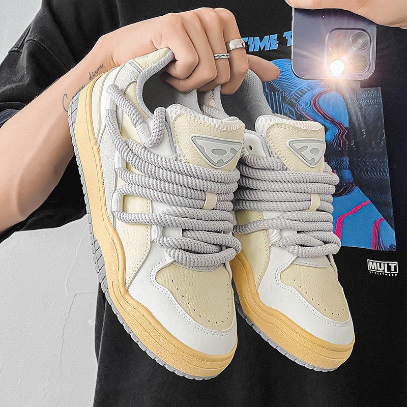 Skateboard Hip-hop Shoes Men Casual Sneakers Footwear Unisex Walking Running Shoes Luxury Student Original Vulcanize Sneakers