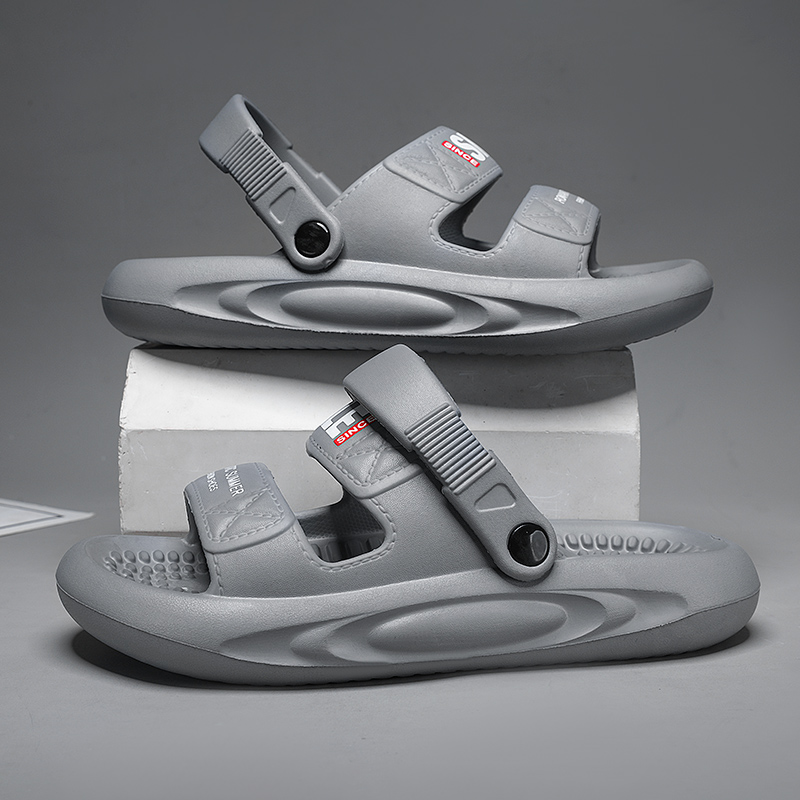 Men's Slippers Outdoor Sandals Beach Massage Comfortable Slides Thick Soft Clogs Water Shoes Men Casual Shoes Men Home Slippers