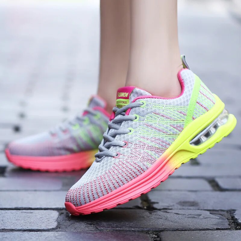 Women Shoes Casual Sneakers For Women Jogging Walking Shoes Comfortable Air Cushion Tennis