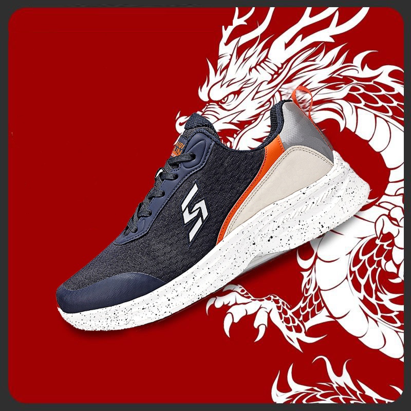 Air Cushion Men Running Shoes Breathable Sports Shoes Lightweight Casual Sneakers for Men Comfortable Athletic Training Footwear