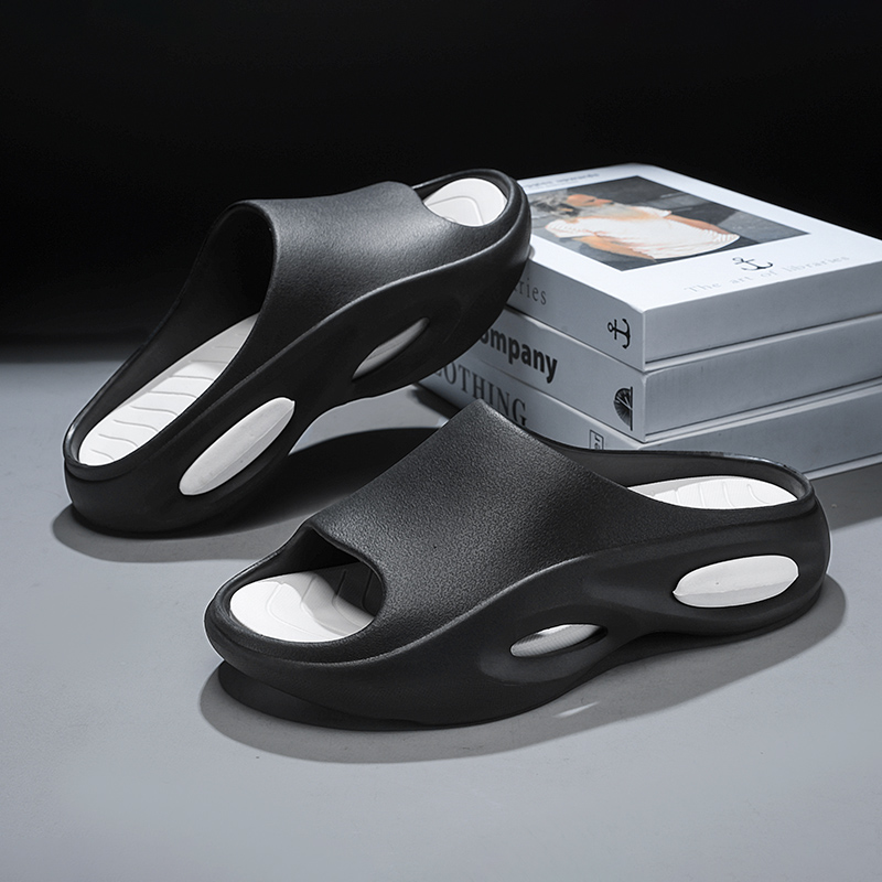 Men Slippers Indoor Outdoor Sandals Beach Trendy Comfortable Soft Sole Slides Mens Casual Shoes Mens Flip-flops Home Slippers