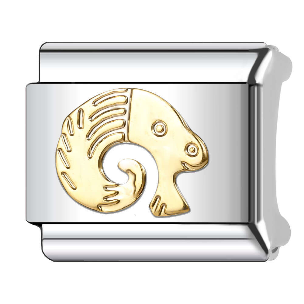 New Women's Gift butterfly flower Bead Italian Charms Links Bangle Beads Fit 9mm Stainless Steel Bracelet Making DIY For Women Fashion Jewelry