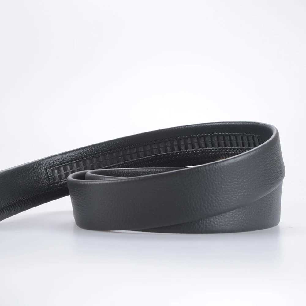 ZLD 1pcs Business Automatic buckle Belt Glossy Style High Quality Faux Leather With Lychee Pattern Trouser BeltX240914